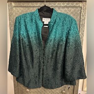 NWT J.R. NITES 3/4 Length Sleeve Jacket